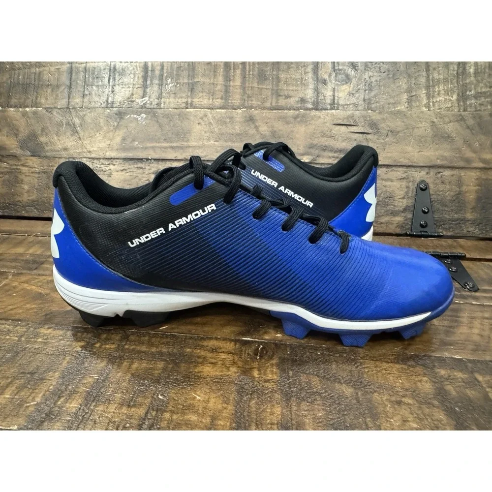 Under Armour‎ UA Leadoff Low RM Baseball Cleats- Men's Shoe Size 12 Blue Used